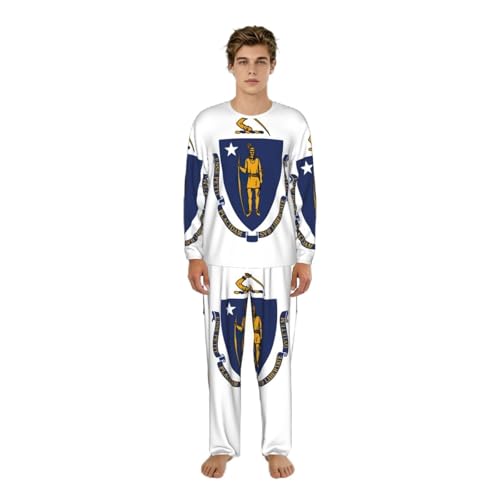 Pyjama Massachusetts homme pour des soirées cocooning et week-ends détente absolue