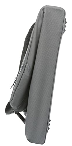 Trixie soft kennel easy reisbench grijs (95X69X63