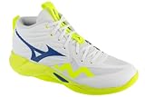 Mizuno Wave Momentum PRO Mid, Scarpe da Pallavolo Mid-Top, (Bianco, Sistema Taglie Calzatu...