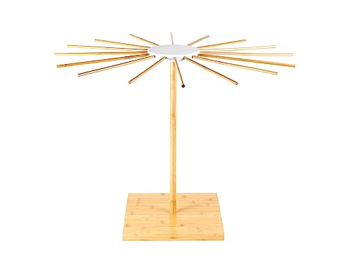 Hanseküche Secador de Pasta - Certificado FSC® - Soporte para Pasta Fabricado con Madera de bambú - Secador de Pasta...