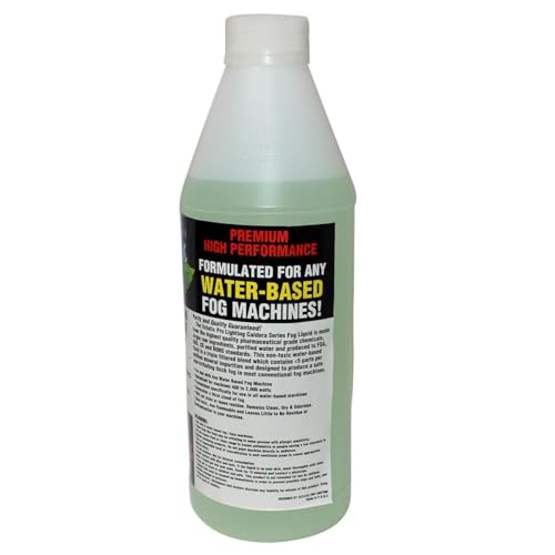 FJ-Q-MINT Caldera Series Mint Scented Water-Based Fog Juice, 1 Liter miniatura 5