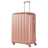 Flight Knight ABS 3 Tamanos Maleta Ligera Maximus Permitidas De Delta Airlines, American, Virgin Atlantic Entre Muchas Otras! Iberia, easyJet Maleta De Mano 56x35x22 cm - FK05_Rose_M