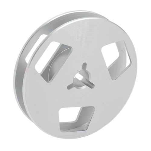 Rotoli Aperti Universali da 2.5 Pollici di Fronde Sono Vuoto con Viti in Acciaio Inossidabile Migliora la qualità del Suono per gli Amanti della Registrazione Band SILVER