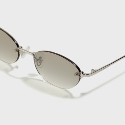 Image of SAM AND MARSHALL DUSK Sunglasses I Rimless I 400UV Protection I Metal Built I Oval Sunglass I Unisex