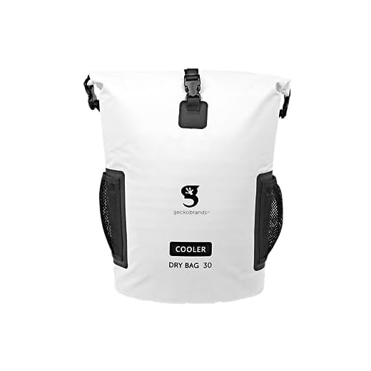Geckobrands 30L Dry Bag Cooler Backpack