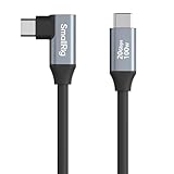 SmallRig USB-C to USB-C データ転送ケーブル ストレートからアングル 60cm) Gen 2x2 ケーブル20Gbps 高速データ転送 PD 100W 急速充電対応 iPhone 用やカメラなど用 4791