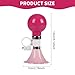 Pesoncarl Kids Bike Horn, 3 x 5 Adorable Children Bike Horn, Elegant Horns, Metal Squeeze Bell, Handlebar Ring, Mini Accessories Gifts for Girls & Boys