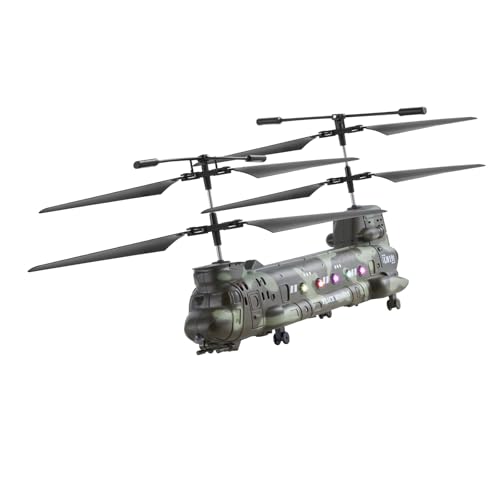 VEVOR RC Helicopter, 2.4GHz Military Remote Control Helicopter, 3.5 Channel RC Airplane for Kid...