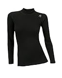 atmungsaktiv Aclima WarmWool Crew Neck Woman Größe L jet black