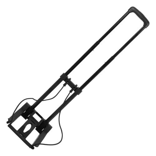Carretilla de mano plegable portátil PRETYZOOM negra miniatura 1