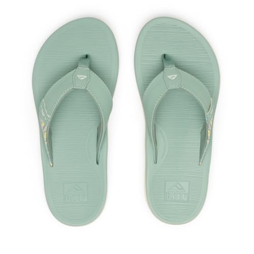 Image of REEF Santa Ana Womens Flip Flop, Arch Support, Water Friendly, Non Marking Outsole