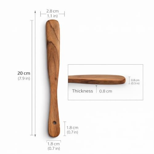 Image of Non-stick Wax Spatula Waxing Applicator Hair Removal Sticks Reusable Scraper Hard for Home Salon Body Use Large Wooden Spatulas for Legs Face Eyebrow Professional Applicators for Women (Wax Spatula)