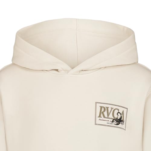 Image of RVCA Boys' Graphic Logo Pullover Fleece Hoodie Sweatshirt