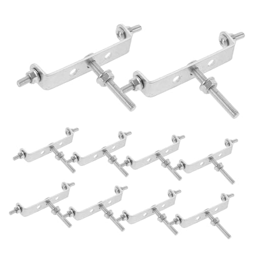 HOLIDYOYO 1 Set Rear Cargo Rack Fixed Plate Shaped Bike Adapter for Mountain and Road Bikes Easy Installation Space Saving Durable Construction Compatible with Various Bicycle Models