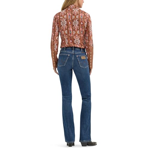 Wrangler Women's x Lainey Wilson Boot Hugger, Baskin Blue Wash, 30W x 30L3