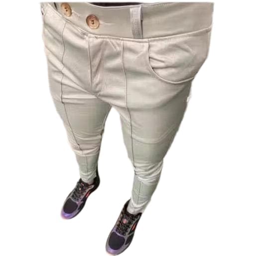 Trousers for Men | Regular Fit Full Length Pants with Comfortable Fabric-image-17