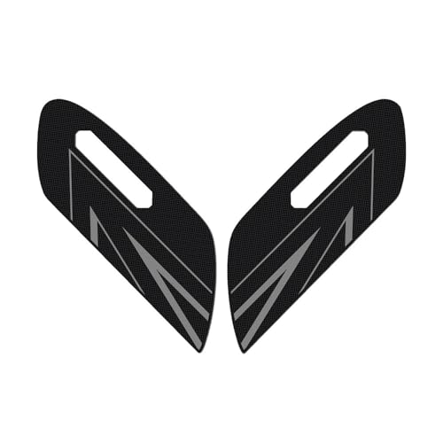 Protection latérale du réservoir de moto Trident 660 stickers de traction noir