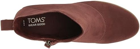 TOMS Women's Casual Ankle Boot, Chesnut Suede, 5 | Image 4