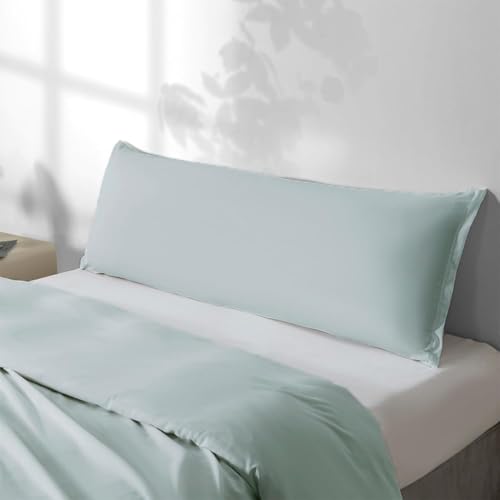 Image of Body Pillow Pillowcase with Zipper 1 piece,Ice Blue,20 inchx54 inch