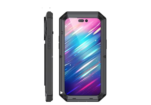 Coque iPhone 17 Pro rigide antichoc noire pour éviter les rayures