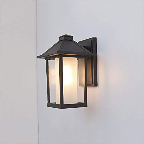 Preisvergleich Produktbild Zkciss Im freien Wandlaterne einfache und elegante moderne Wandleuchte Professionellen Regenschutz Wandleuchte E27 Aluminium-Druckguss Anti-Rost-Korridor Aisle Balkon-Tür-Wand-Licht