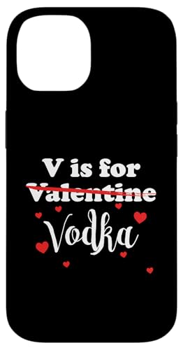 V is For Vodka �o�����^�C���f�[ ��������W���[�N�M�t�g �X�}�z�P�[�X iPhone 14 �p