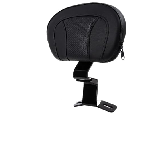 Dossier passager moto réglable noir pour modèles Touring Electra Glide et Road King 2009-2023
