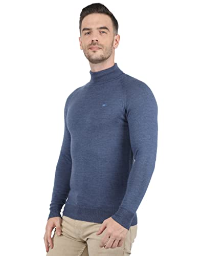 Image of Monte Carlo Men Wool High Neck Pullover Sweater