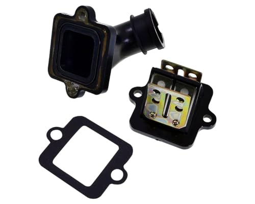 Manchon d'admission ouvert Boîte à clapet compatible pour Peugeot horizontal Speedfight 3 4 JetForce