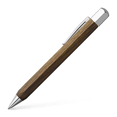 Faber-Castell Ondoro 147508: bolígrafo exclusivo en roble ahumado