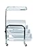 Carrello manicure/pedicure bianco