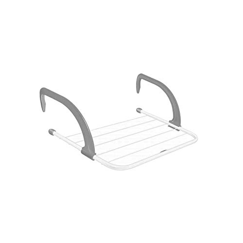 Varal Portátil Dobrável Multiuso P/Porta Janela Varanda Apto