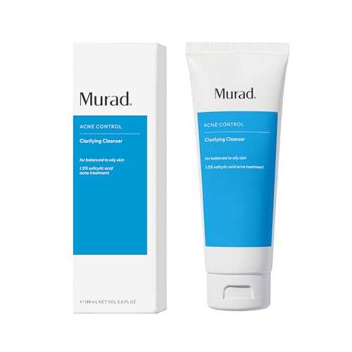 Murad Rapid Relief Acne Sulfur Mask – Clay Mask with Salicylic Acid, 5% Sulfur, and Austrian Peat Reduces Oil, Minimizes Breakouts, Reduces Pimple Size, and Unclogs Pores – 2.5 Fl Oz