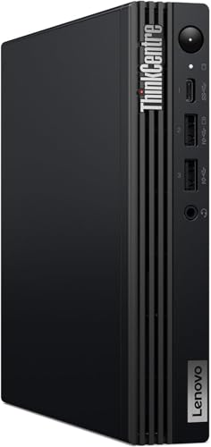 Image of Lenovo ThinkCentre M70q Gen 5 Tiny Business Desktop 20-Core Intel i7-14700T | 32GB DDR5, 1TB PCIe SSD, Intel UHD Graphics 770, MFF, Mini PC, WiFi 6 +BT, RJ-45 Ethernet, Display Port, Win 11 Pro