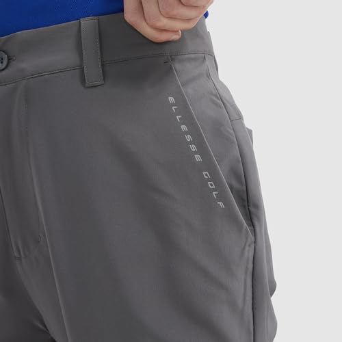 Pantalon de golf pour homme regular fit souple anti transpiration classique