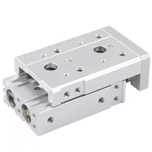 Cylindre linéaire pneumatique MXS12-125 de table à glissière à double effet - 3