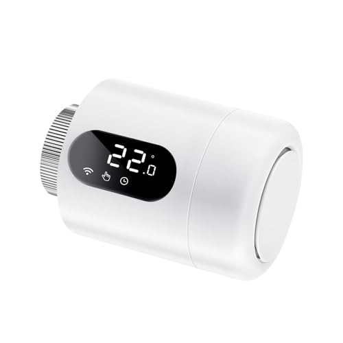 Controlador De Temperatura For Válvula Termostática Programable por Aplicación Tuya con Actuador Radiador Y Termostato Inteligente Ahorra EnergíA Y Costes De CalefaccióN(TRV)
