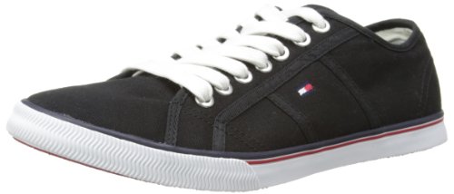  Tommy Hilfiger - Scarpe a Collo Basso Vantage 2A, Uomo, Nero (Black), 42,5 (9 UK)