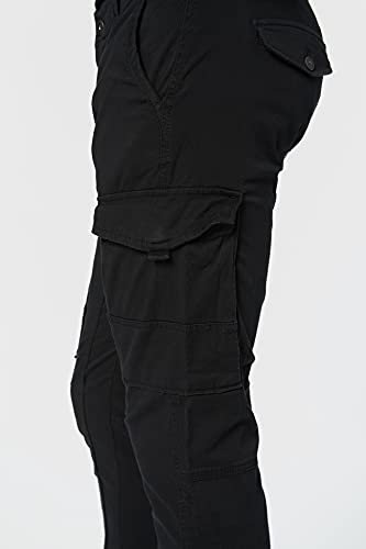 JACK & JONES Pantalon Cargo Paul Flake AKM 542 Black 32 32 Black (US) 32 / L32 - Image 7