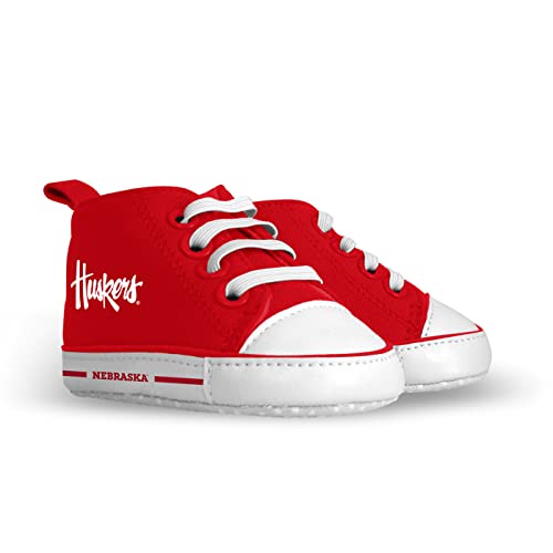 Baby Fanatic Prewalkers - NCAA Nebraska Cornhuskers - Officially Licensed Baby Shoes