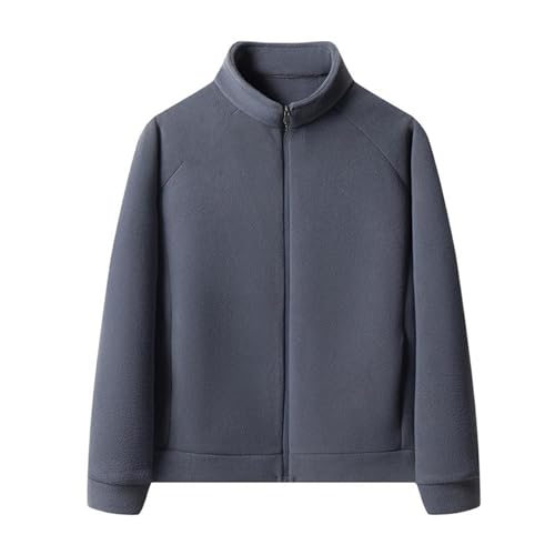 Abrigo polar contra el viento frío chaqueta de felpa casual suave