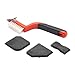 Price comparison product image ProDec 4 Piece Caulking Silicone Tool Kit Nylon Brush Scraper Edging Tools