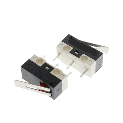 Microinterruptor momentáneo 10 CPS para final de carrera electrónico con contactos 1 NA 1 NC
