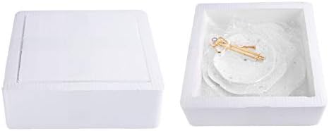 VIVILINEN 3 Tier Ceramic Cake Stand Round Dessert Cupcake Tower Stand for Afternoon Tea Party Food Server Display Set White