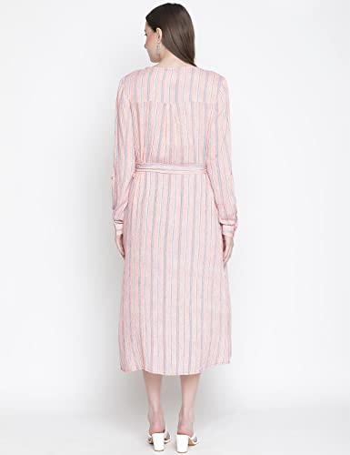 Image of oxolloxo Sweet - Natured Floral Print Button-Down Women Dress