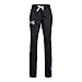 Under Armour Girls Armour Fleece Pants, Black (001)/Penta Pink, Youth Medium