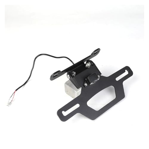 Support de plaque moto Suzuki Hayabusa anti-vibration avec lumière LED