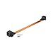Produktbild goobay 71412 RJ45 Fensterdurchführung Ultra-Slim Kabel 0,3m schwarz
