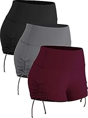 Booty Shorts: Inseam 2",black,grey,wine Red