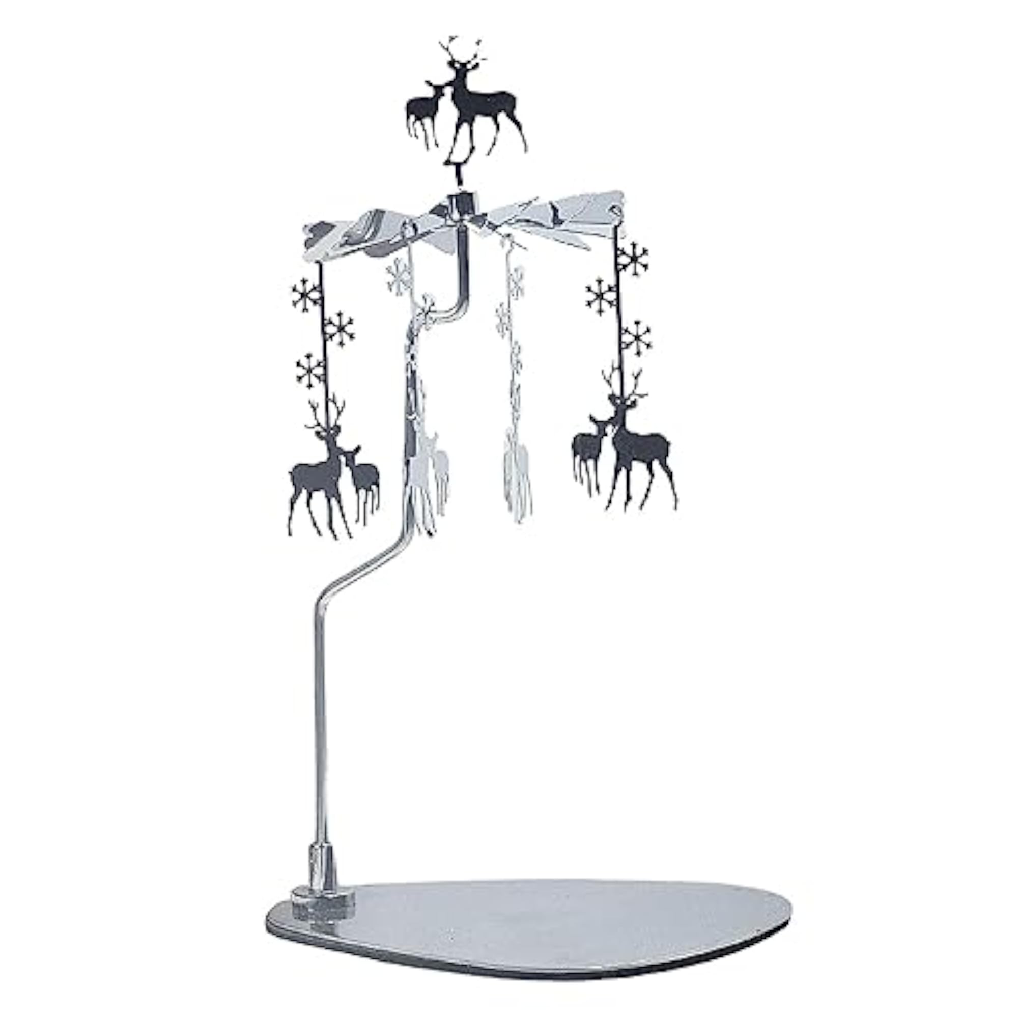 Rotary Candle Holder Tea Lights for Holiday Decor